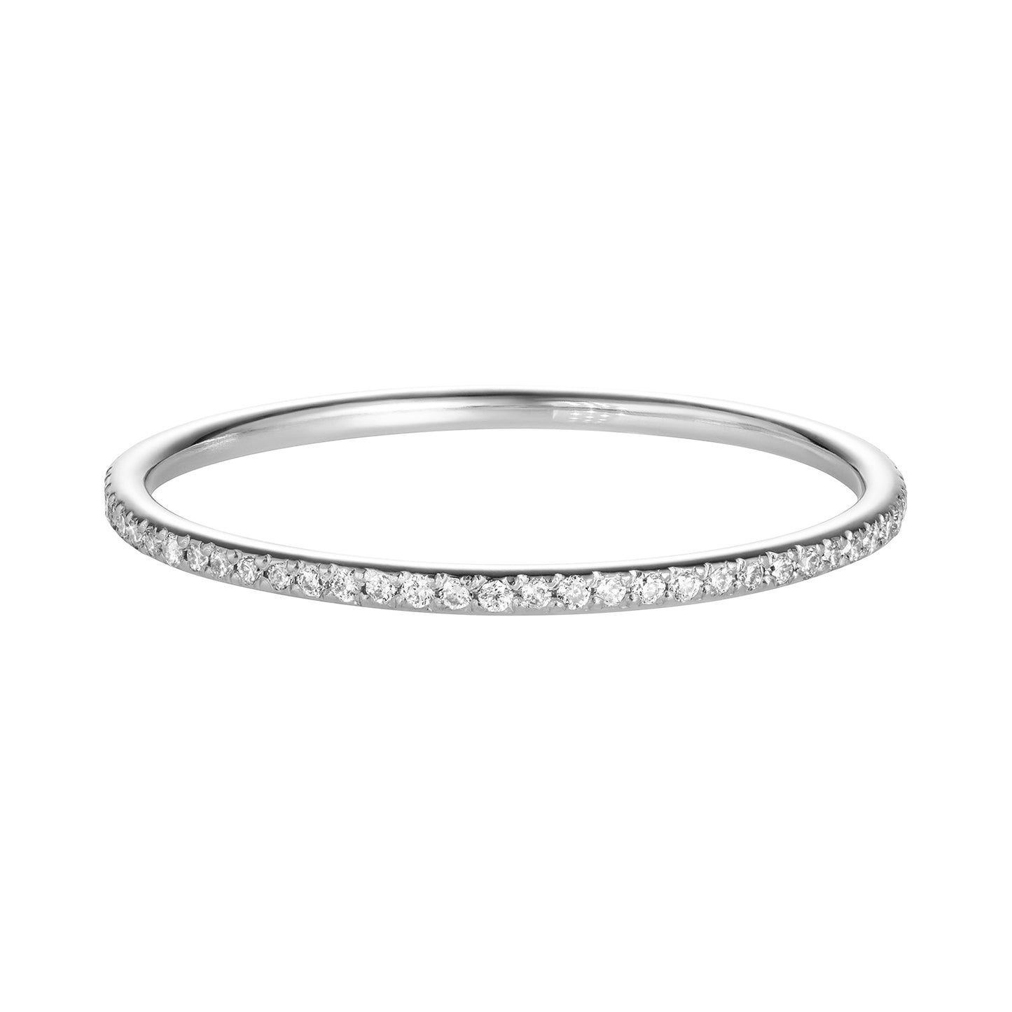 White Gold Diamond Eternity Fairy Band