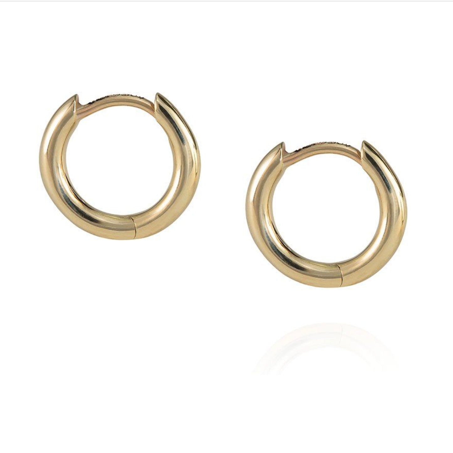 Laura Lee 9ct yellow Gold Skinny Huggy Hoops