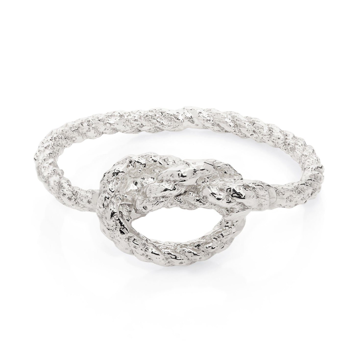 Silver Knot Ring