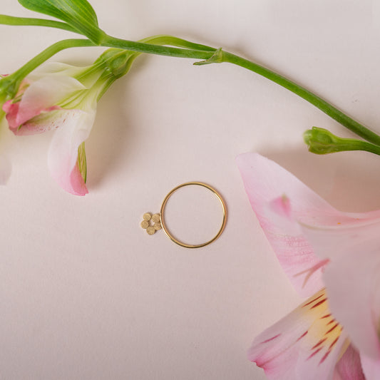 Sale Standing Cherry Blossom Ring