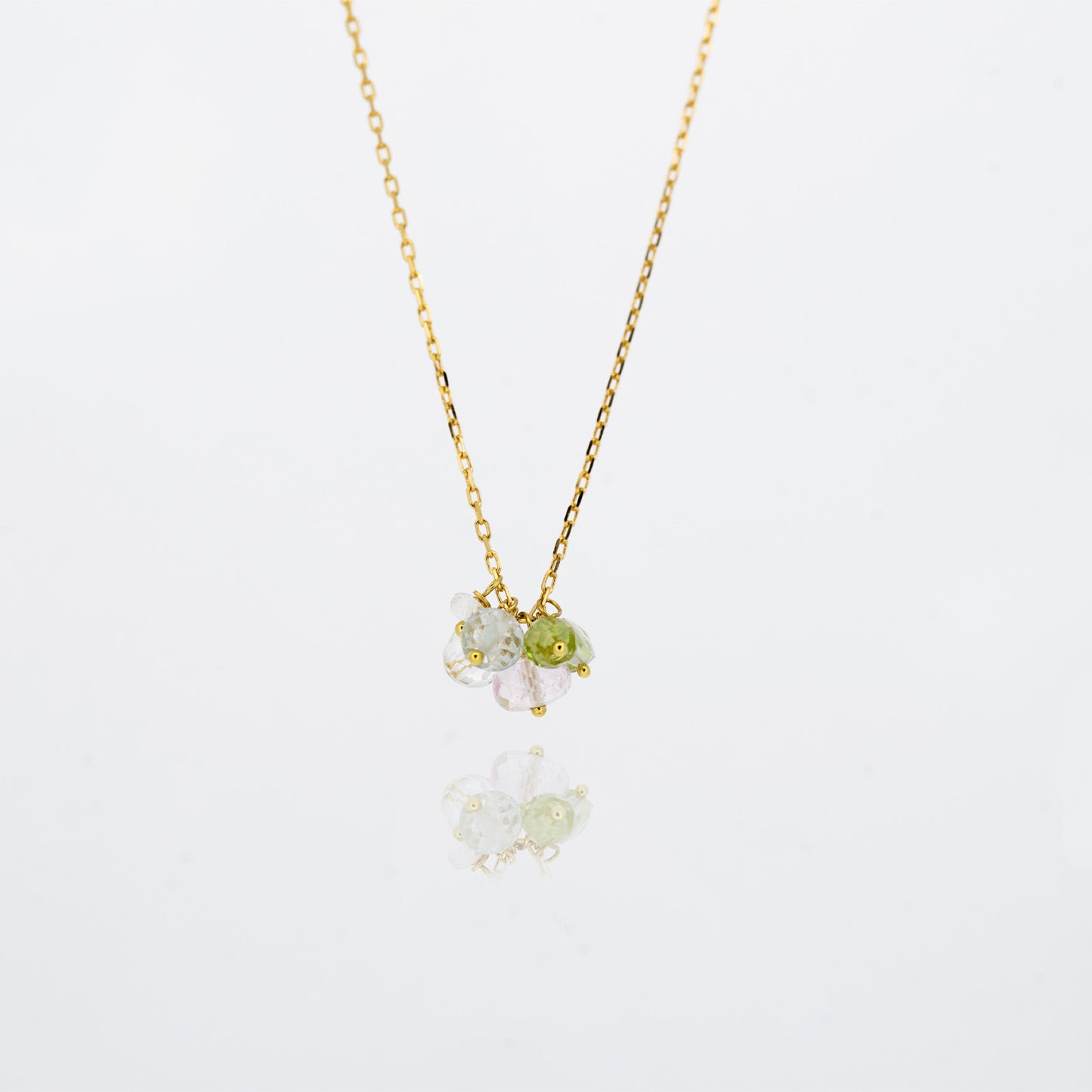 Sale Peridot Crystal Necklace