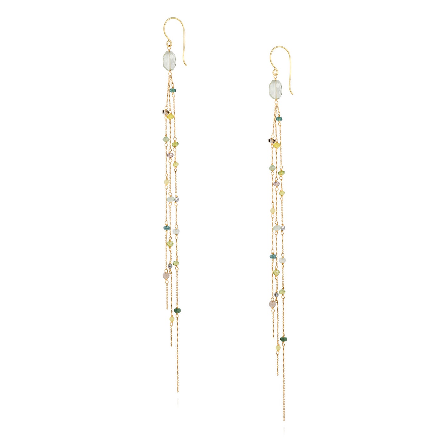 Sale Winter Falls Hook Beaded Earrings