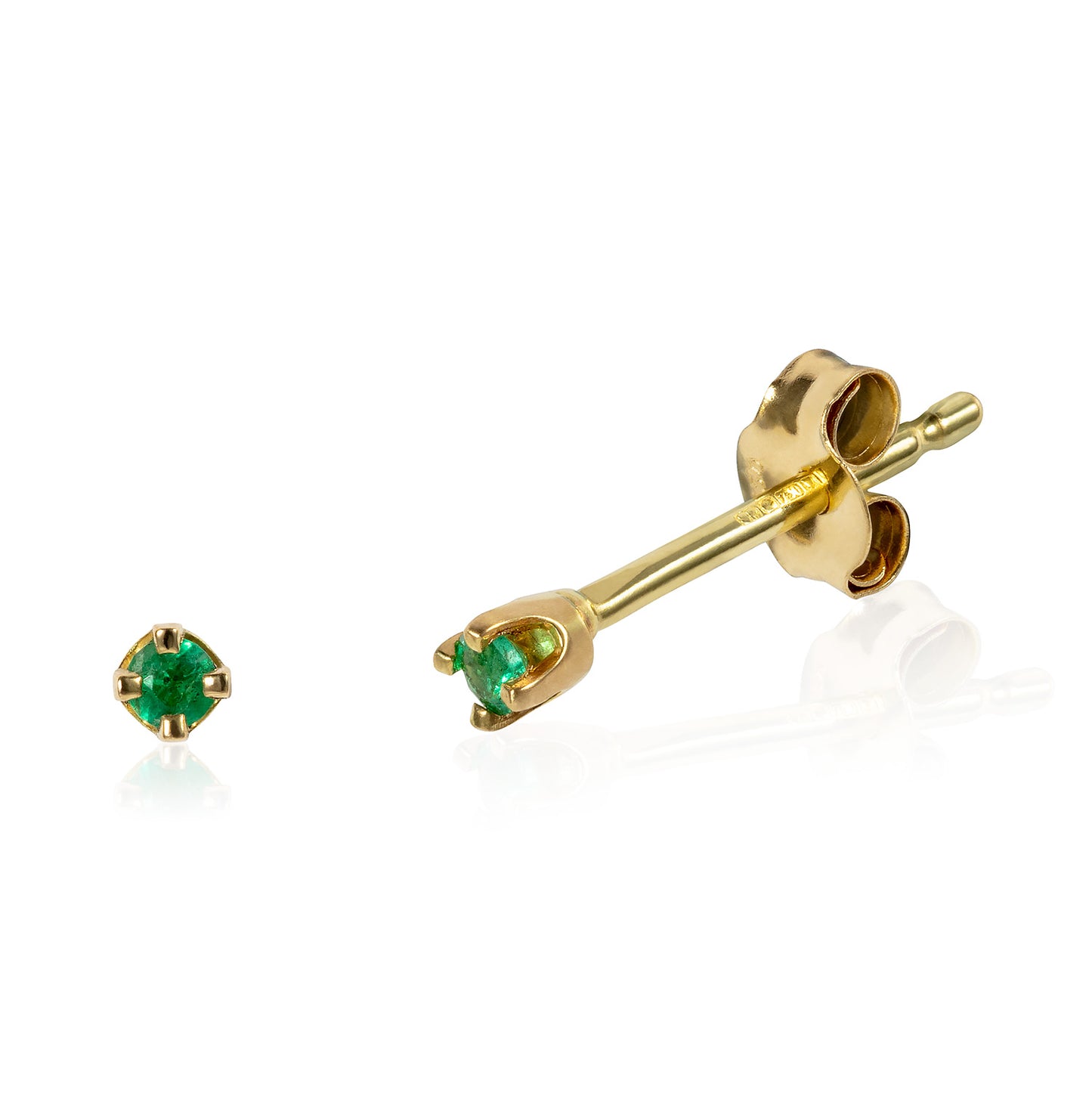 pogo punk studs emerald