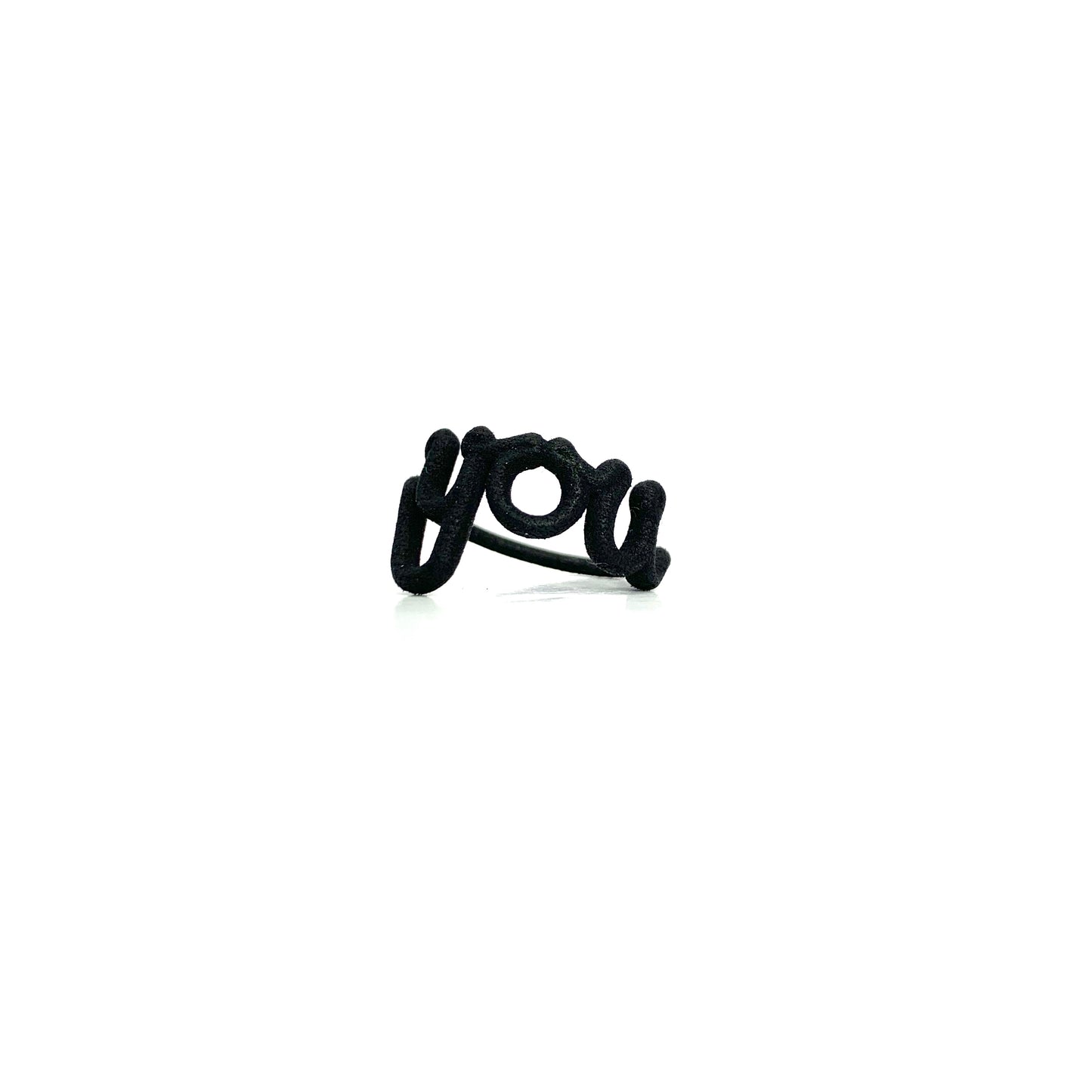 Zoe sherwood The Original This Is ‘You’ Statement Ring black