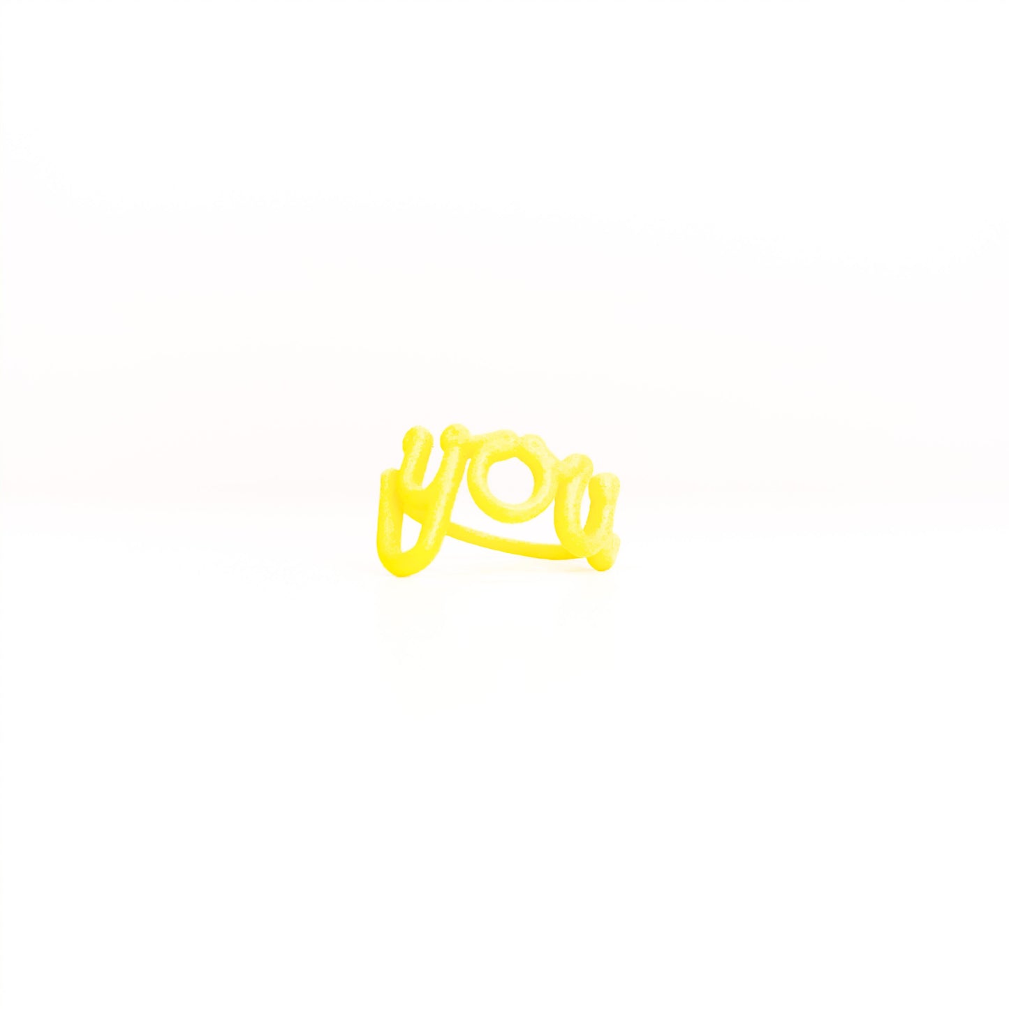 Zoe sherwood The Original This Is ‘You’ Statement Ring yellow