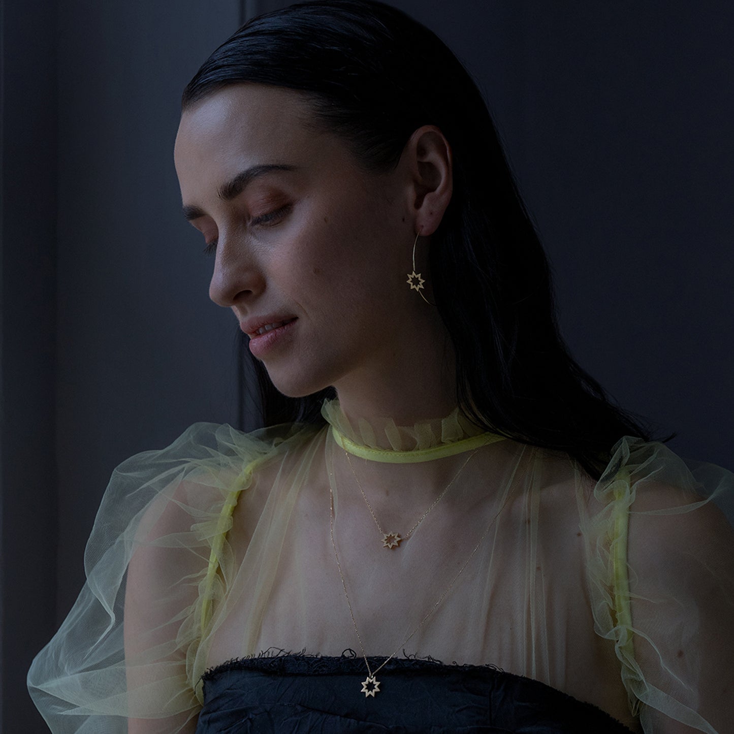 Reach For The Stars Hoop Earrings