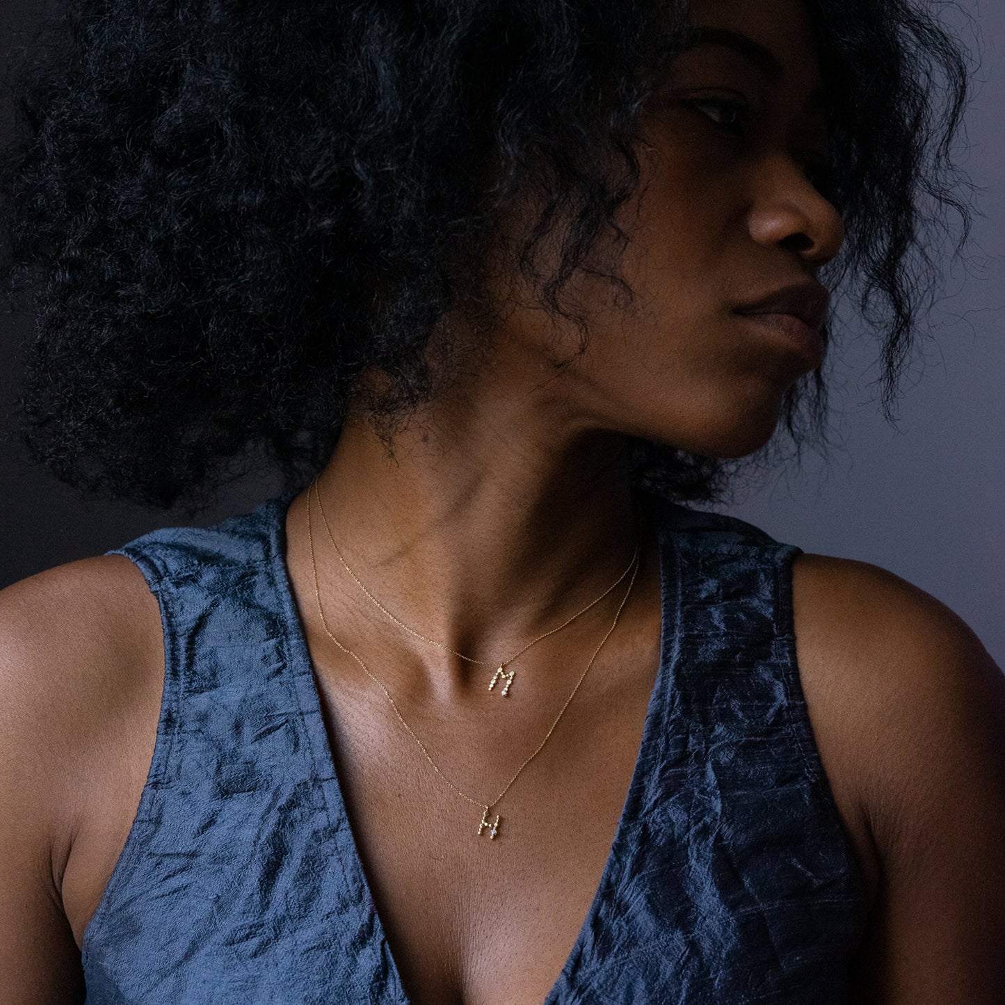 Love Letters 'C' Diamond Necklace