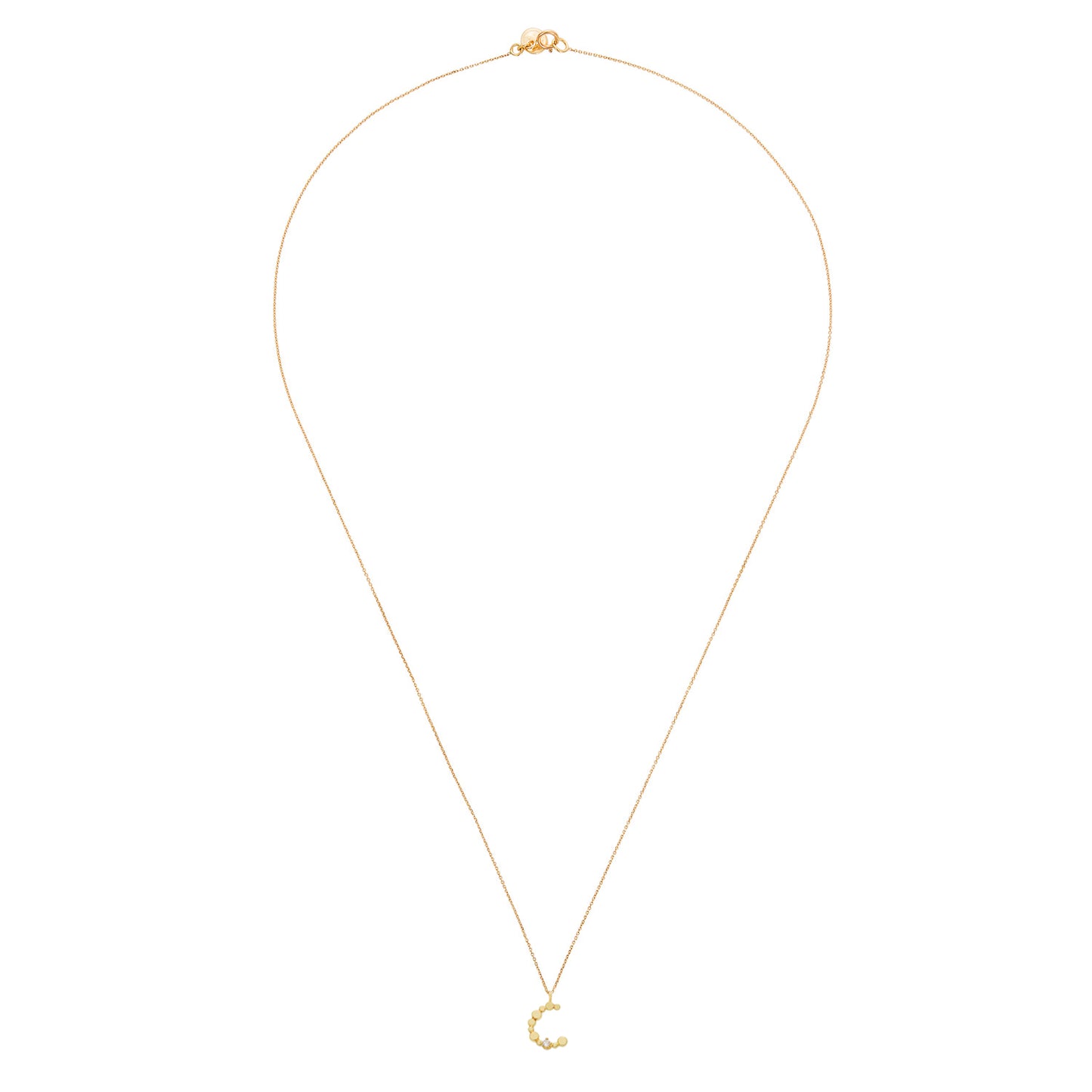 Love Letters 'C' Diamond Necklace