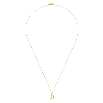 Love Letters 'D' Diamond Necklace