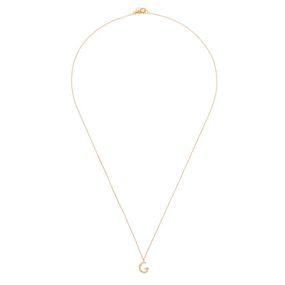 Love Letters 'G' Diamond Necklace