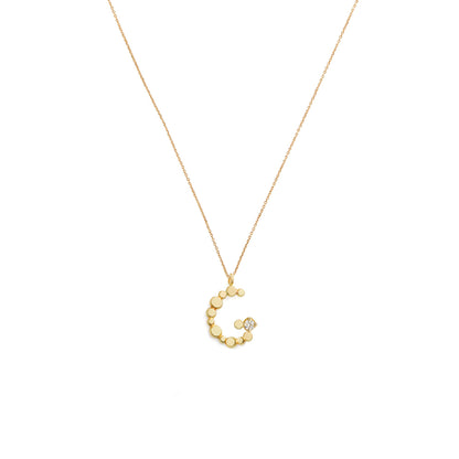 Love Letters 'G' Diamond Necklace