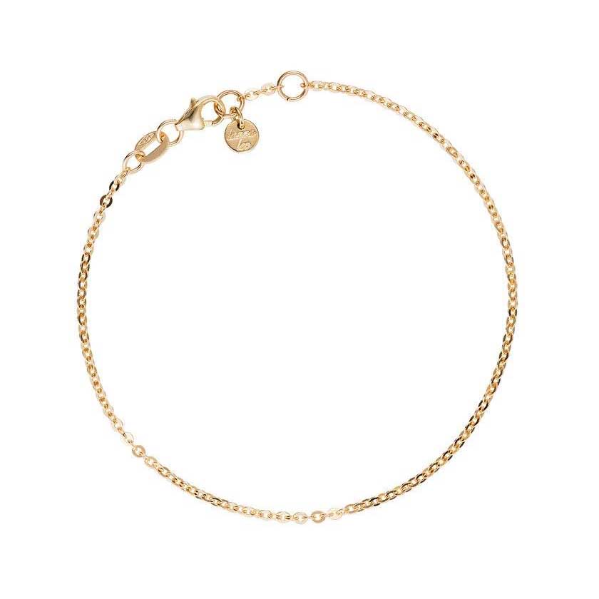 Laura Lee 9ct gold Lucky chain bracelet