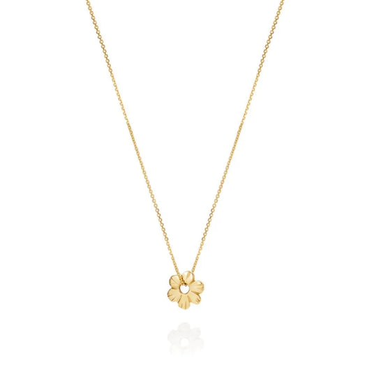 Laura Lee's 9ct gold Marguerite Flower spinner necklace