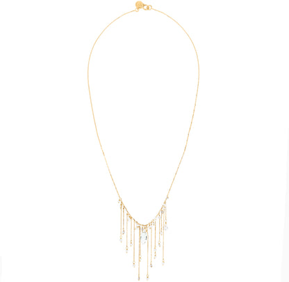 Goddess of Love Pearl Layered Chain Necklace