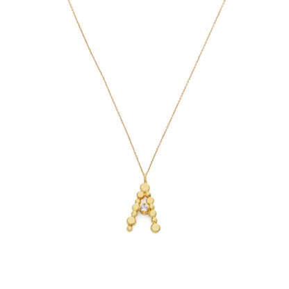 Love Letters 'A' Diamond Necklace