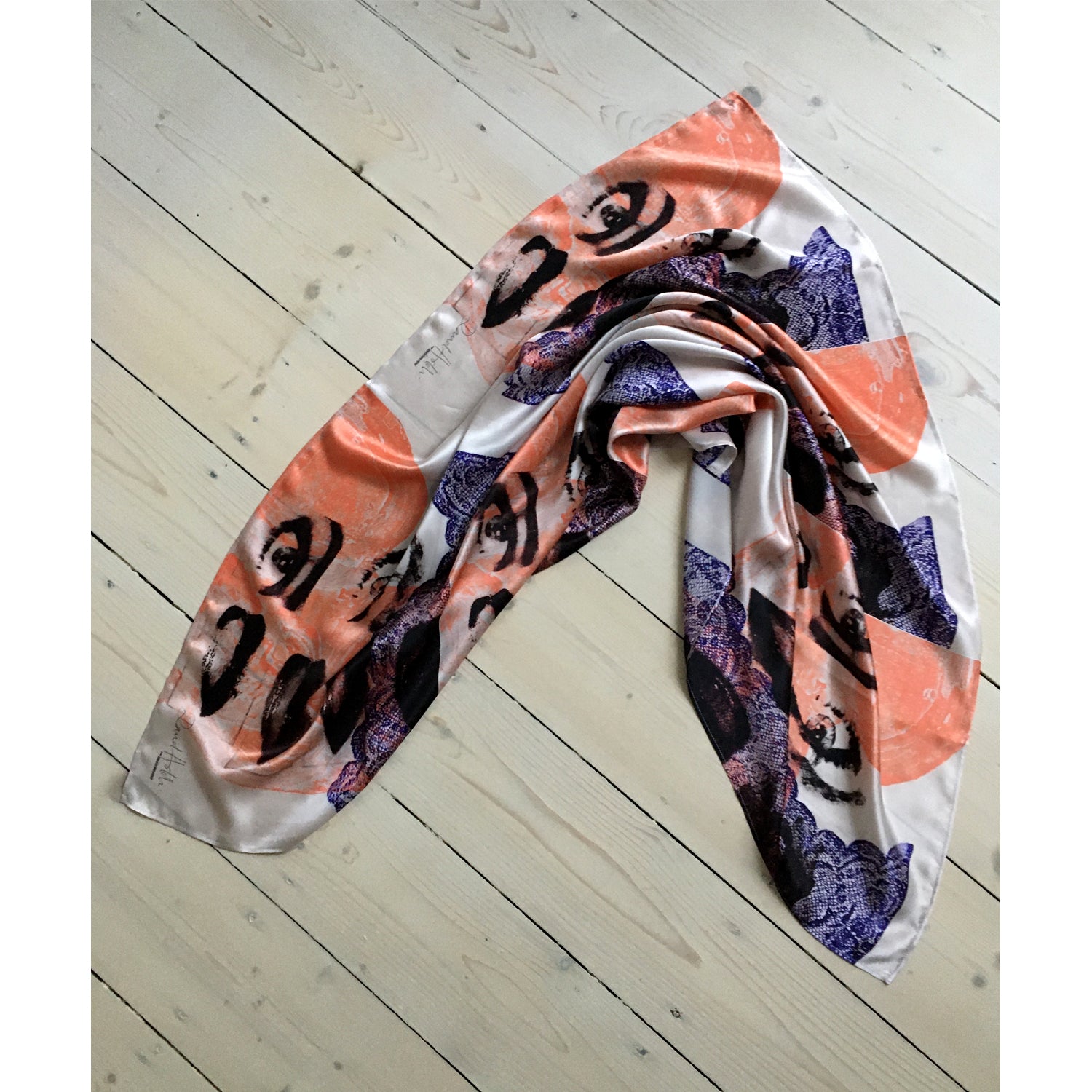 David Holah Bar-doh Square Scarf