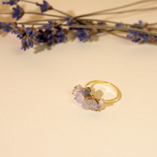 Sale Beaded Ring 18ct gold
