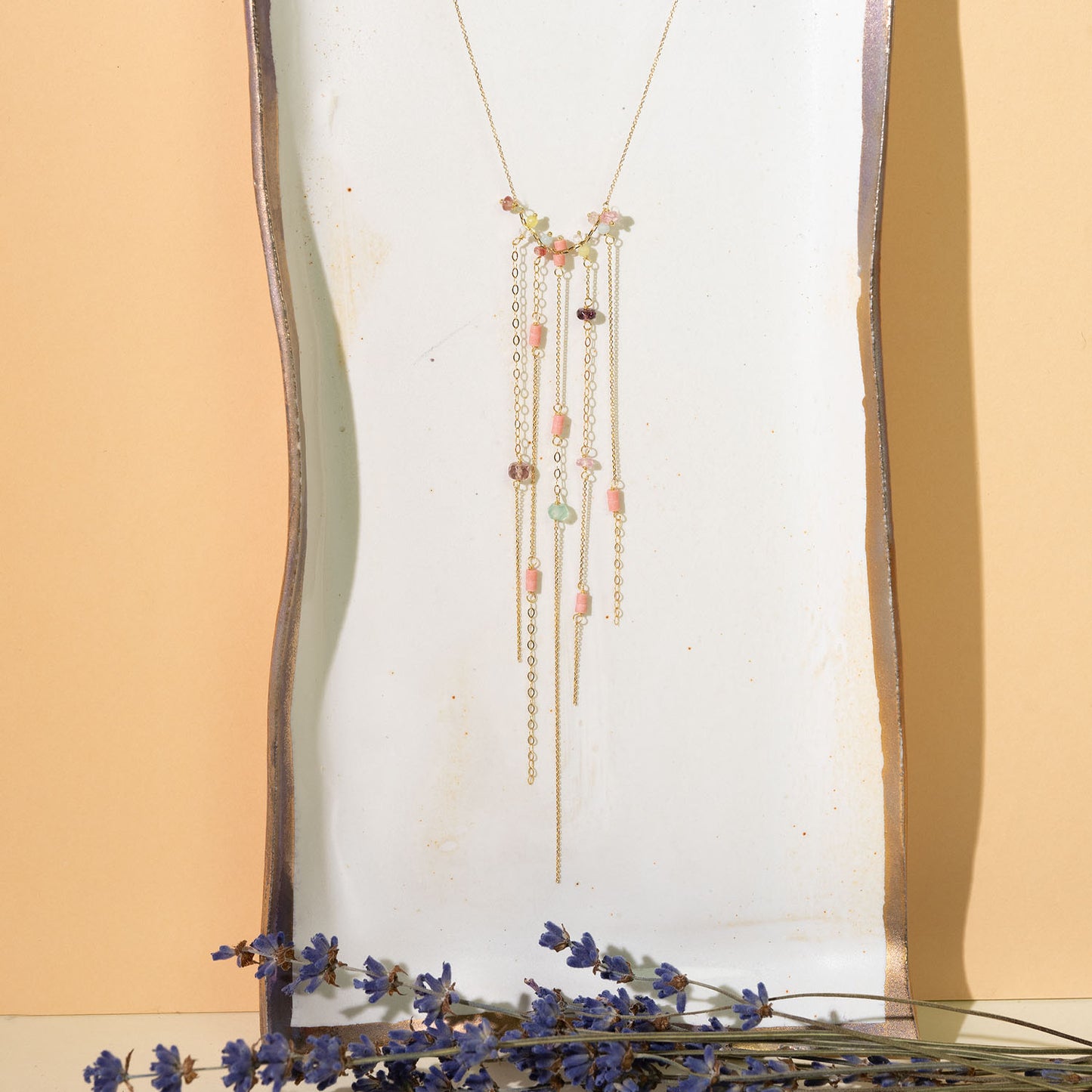 Sale Life's A Beach Hanging Beaded Necklace