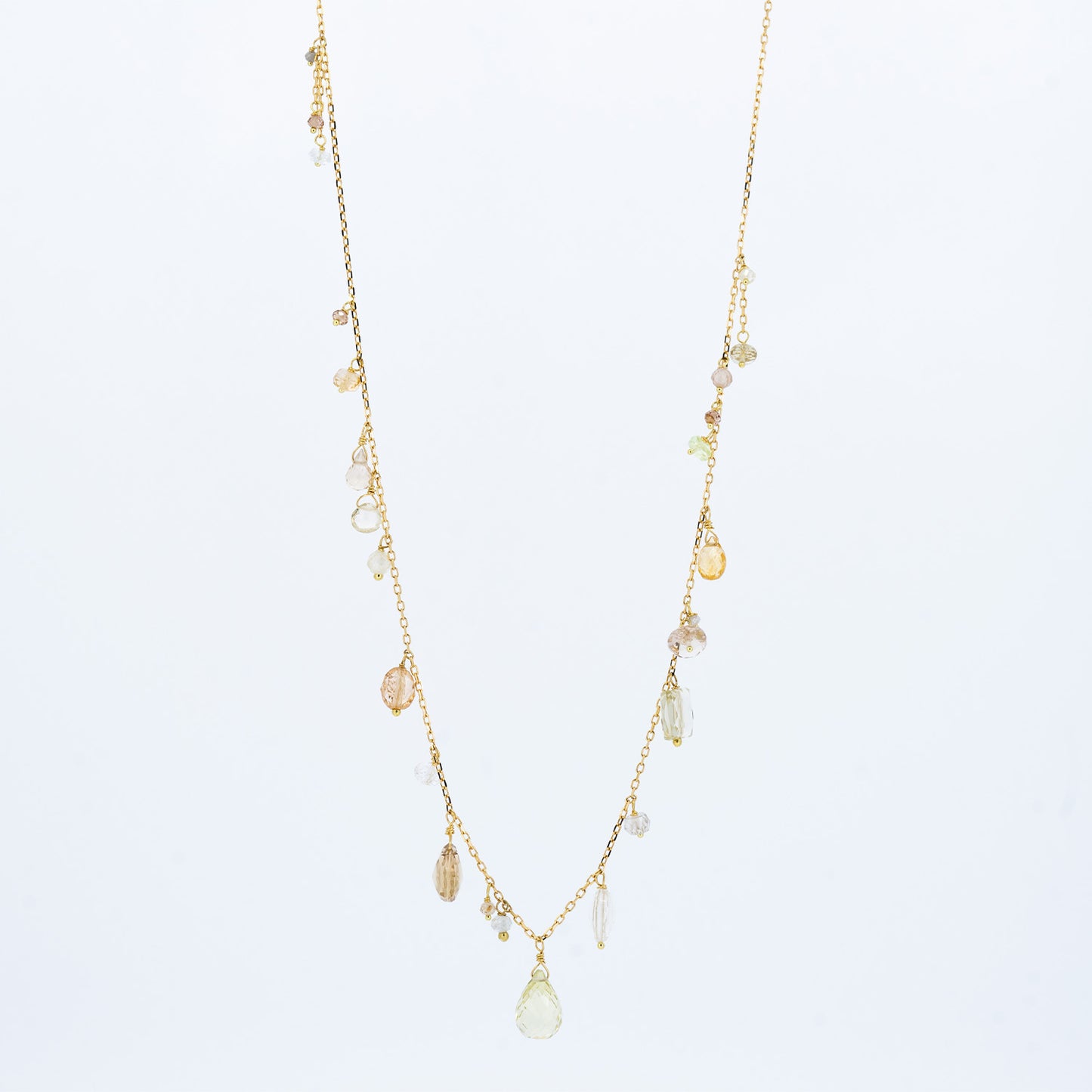 Sale Golden Gowns Lemon Quartz Necklace