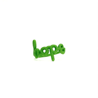 Zoe Sherwood 'Hope' Ring in  green