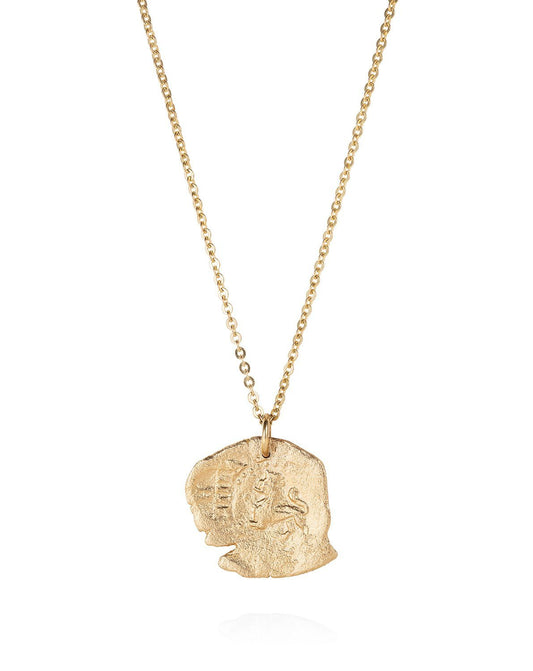 Laura Lee Trove Golden Lion Necklace