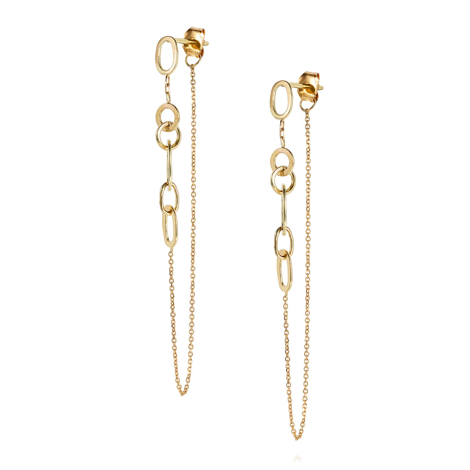 Linked with Love Double Earring