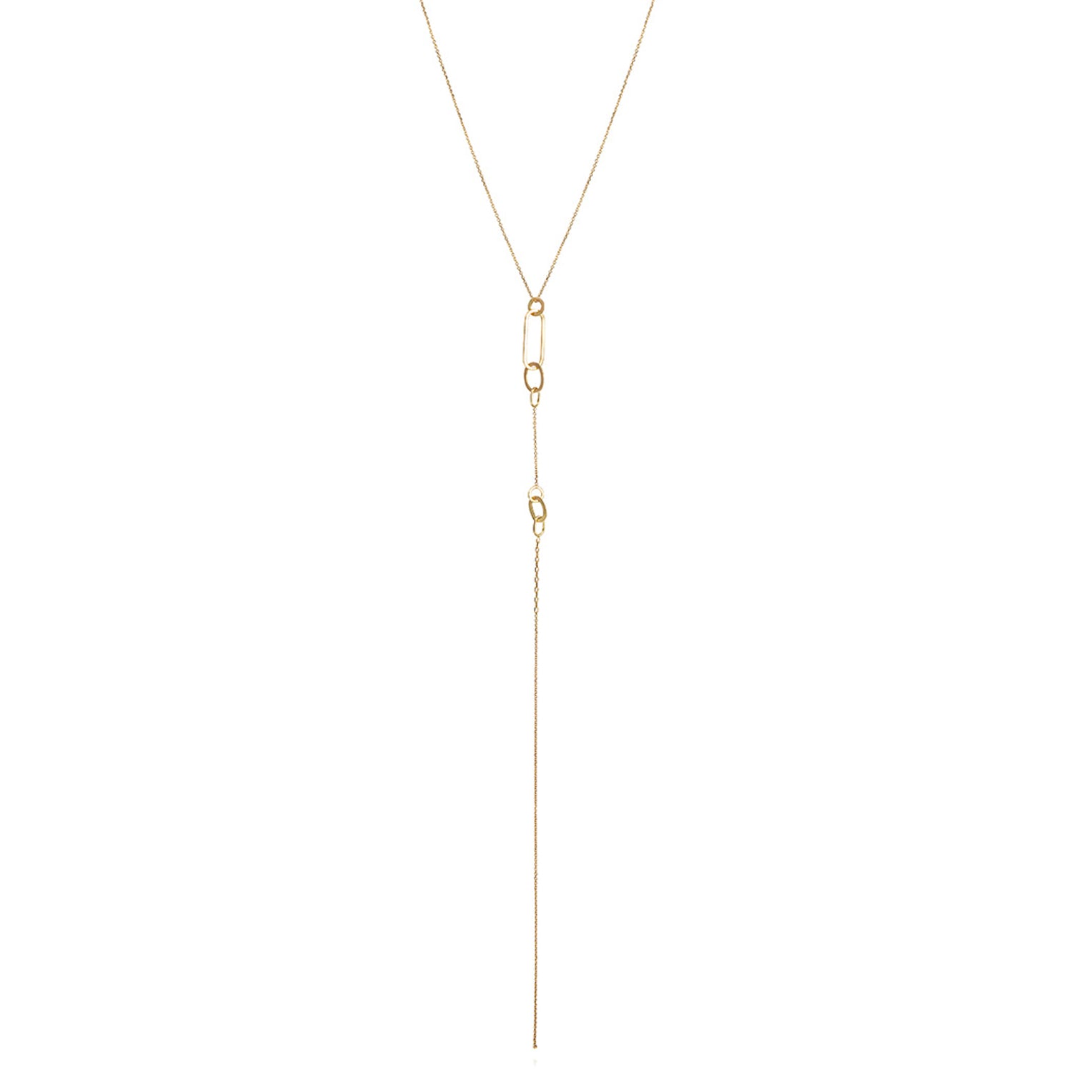 Linked with Love Lariat Style Necklace
