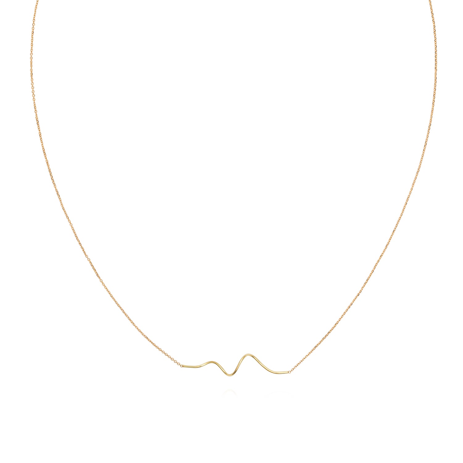 Doodles in Gold Necklace – Sweet Pea Jewellery